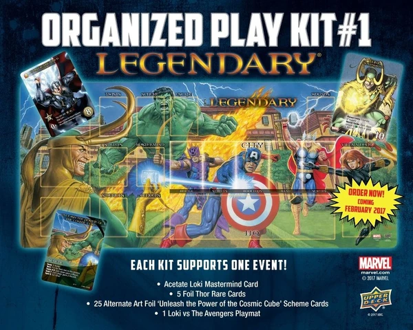 Cover image of Legendary: A Marvel Deck Building Game – Organized Play Kit #1 board game