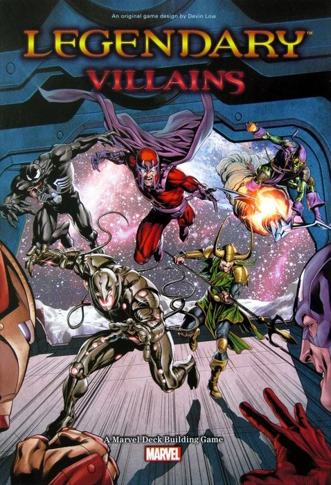 Cover image of Legendary: A Marvel Deck Building Game – Villains board game