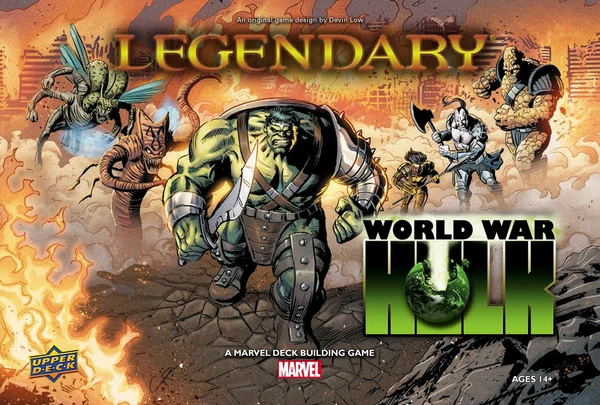 Cover image of Legendary: A Marvel Deck Building Game – World War Hulk board game