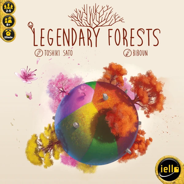 Cover image of Legendary Forests board game