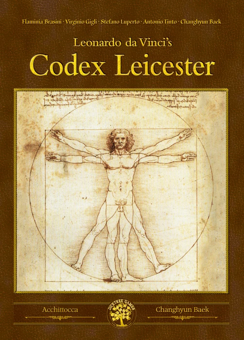 Cover image of Leonardo da Vinci's Codex Leicester board game