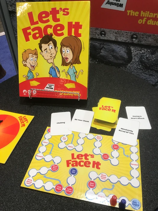 Cover image of Let's Face It board game