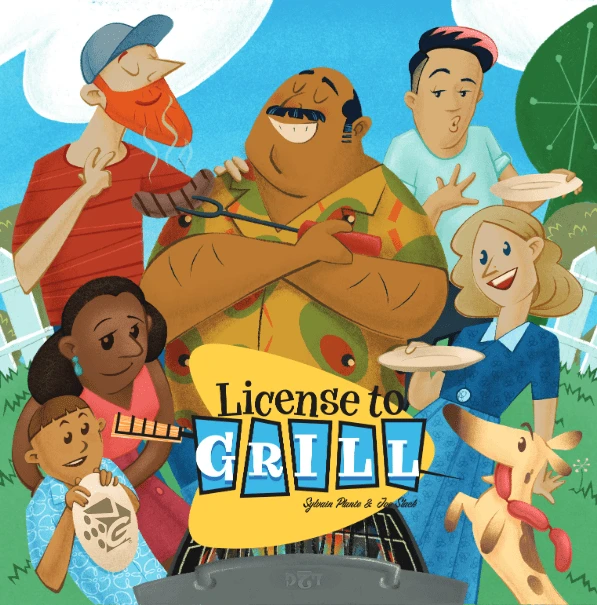 Cover image of License to Grill board game