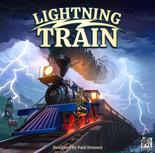Cover image of Lightning Train board game