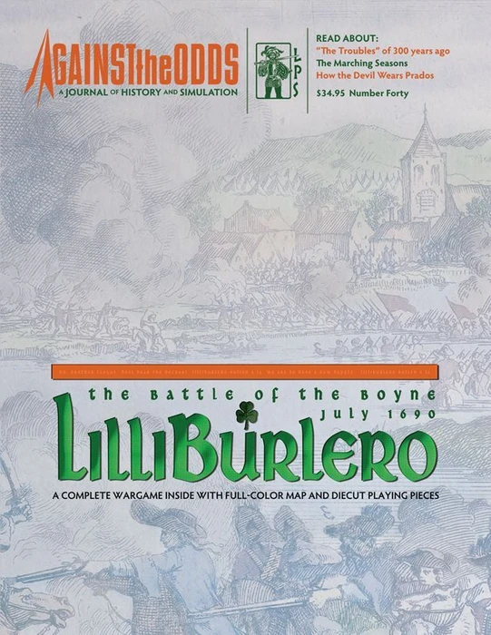 Cover image of Lilliburlero: The Battle of the Boyne, July 1690 board game