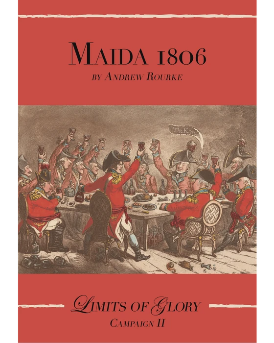 Cover image of Limits of Glory: Maida 1806 board game