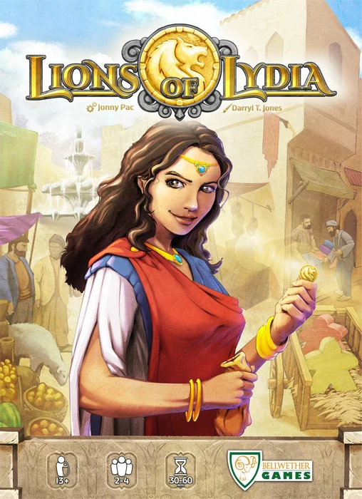 Cover image of Lions of Lydia board game