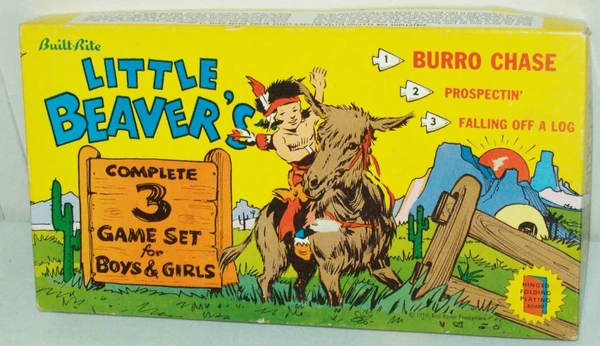 Cover image of Little Beaver's complete 3 game set board game