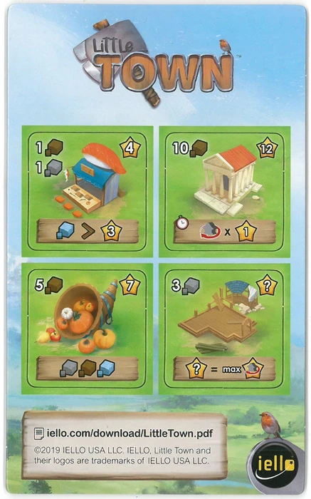 Cover image of Little Town: Goodie Buildings board game