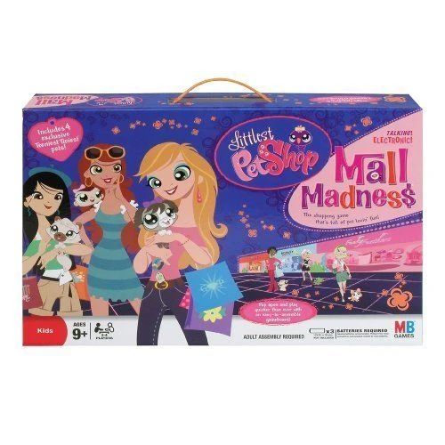 Cover image of Littlest Pet Shop Mall Madness board game