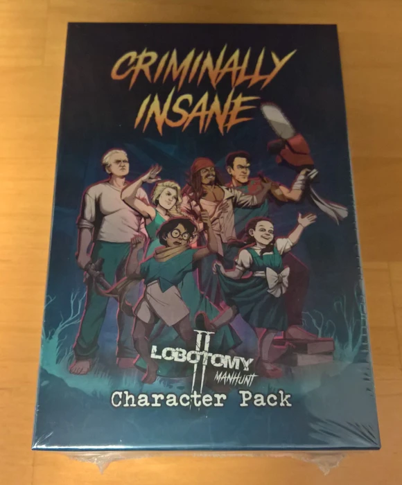 Cover image of Lobotomy 2: Manhunt – Criminally Insane Character Expansion board game