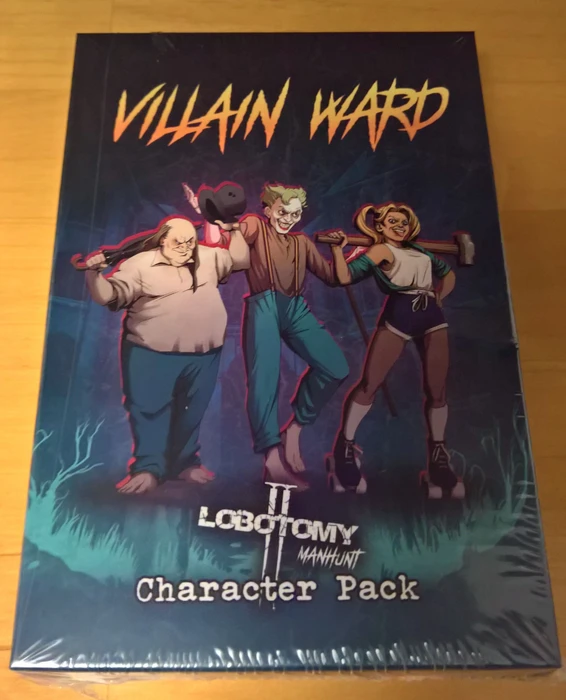 Cover image of Lobotomy 2: Manhunt – Villain Ward Character Expansion board game