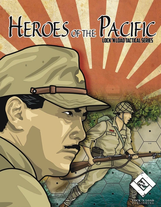 Cover image of Lock 'n Load Tactical: Heroes of the Pacific board game
