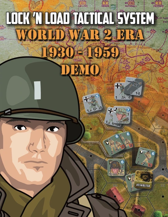 Cover image of Lock N Load Tactical System  Demo: World War 2 Era 1930-1959 board game