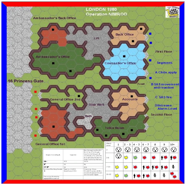 Cover image of London 1980: Operation NIMROD board game