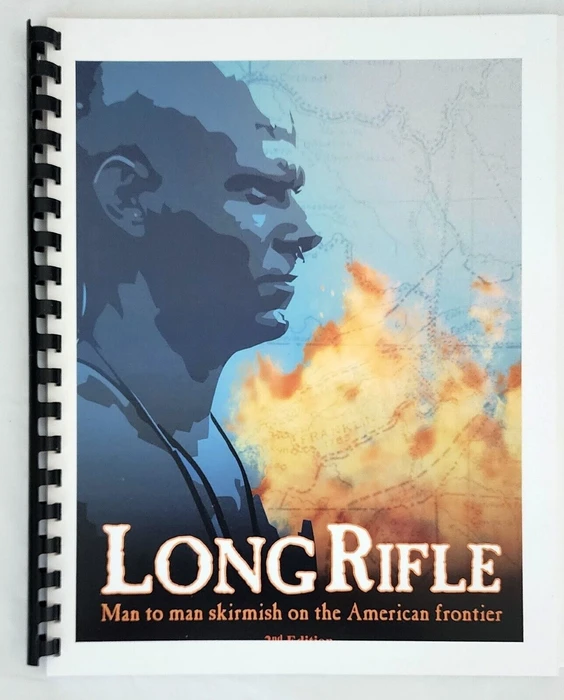 Cover image of Long Rifle: Man to Man Skirmish on the American Frontier board game