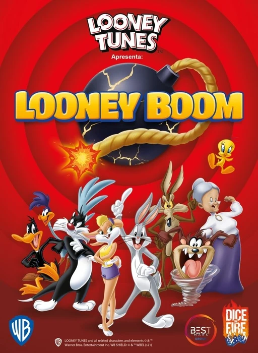 Cover image of Looney Tunes: Looney Boom board game