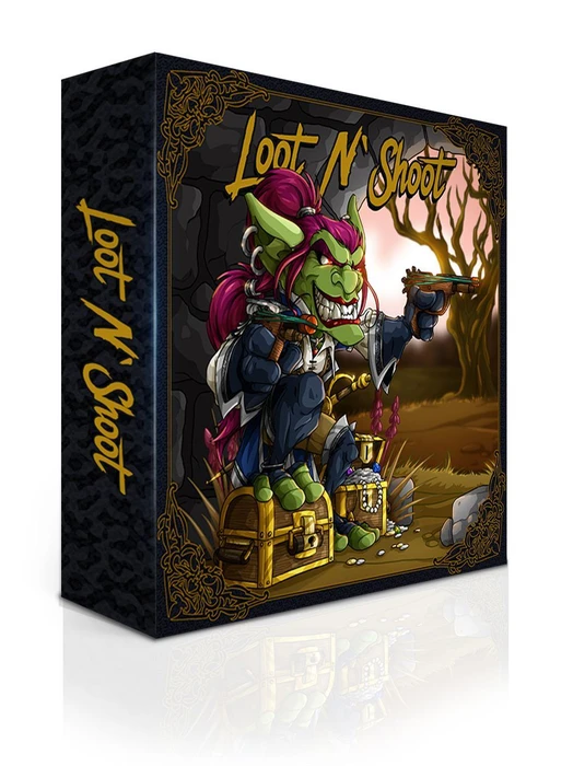 Cover image of Loot 'n Shoot board game
