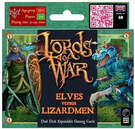 Cover image of Lords of War: Elves versus Lizardmen board game