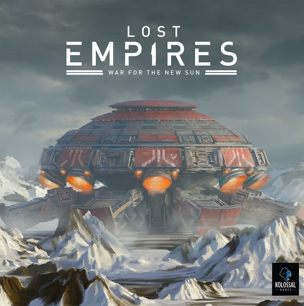 Cover image of Lost Empires: War for the New Sun board game