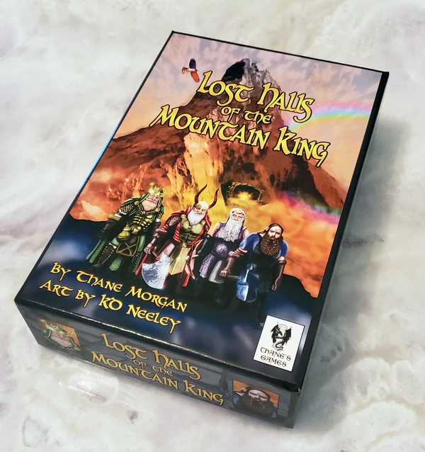 Cover image of Lost Halls of the Mountain King board game
