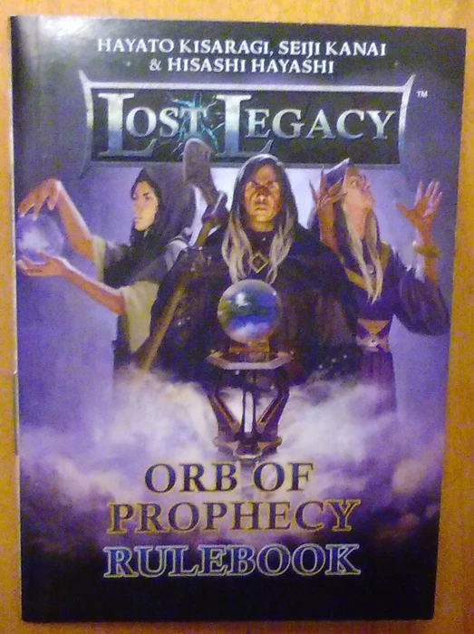 Cover image of Lost Legacy: Orb of Prophecy board game