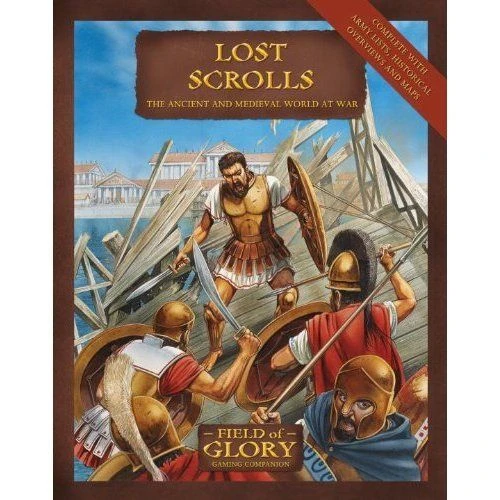 Cover image of Lost Scrolls: The Ancient and Medieval World at War – Field of Glory Gaming Companion board game