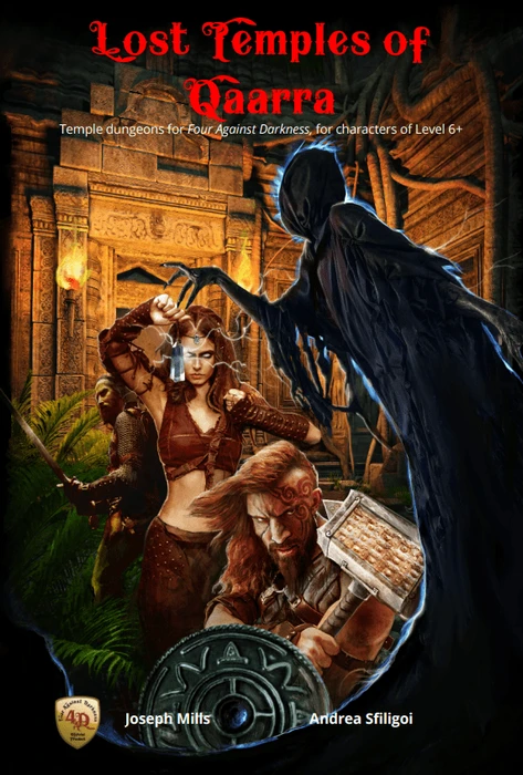 Cover image of Lost Temples of Qaarra board game