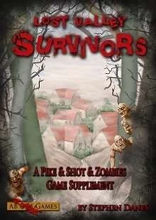 Cover image of Lost Valley Survivors: A Pike & Shot & Zombie Game Supplement board game