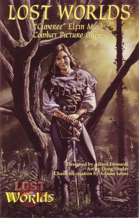 Cover image of Lost Worlds: "Cimeree" Elfin Maid board game