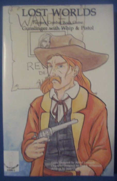 Cover image of Lost Worlds: Gunslinger with Whip & Pistol board game