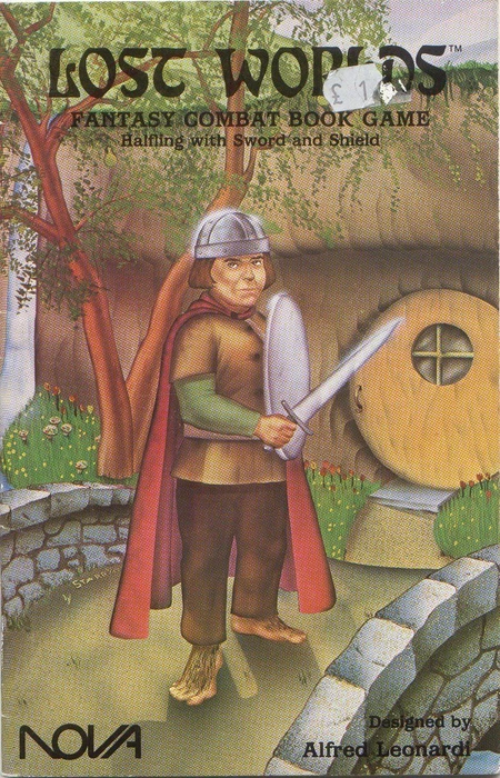 Cover image of Lost Worlds: Halfling with Sword and Shield board game