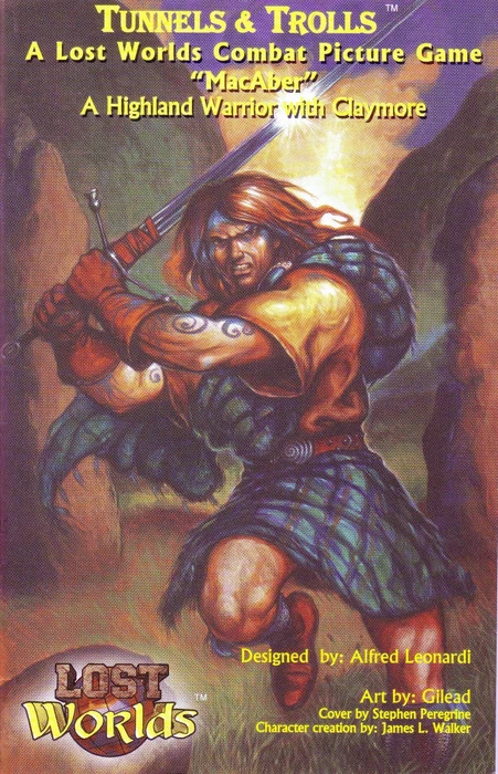 Cover image of Lost Worlds: "MacAber" A Highland Warrior with Claymore board game