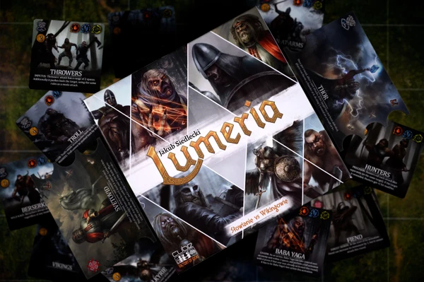 Cover image of Lumeria: Słowianie vs Wikingowie board game