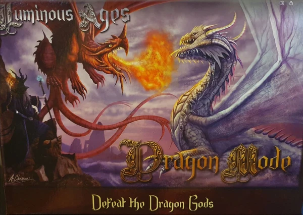 Cover image of Luminous Ages: Dragon Mode board game