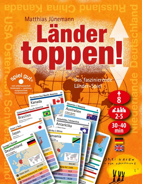 Cover image of Länder toppen! board game