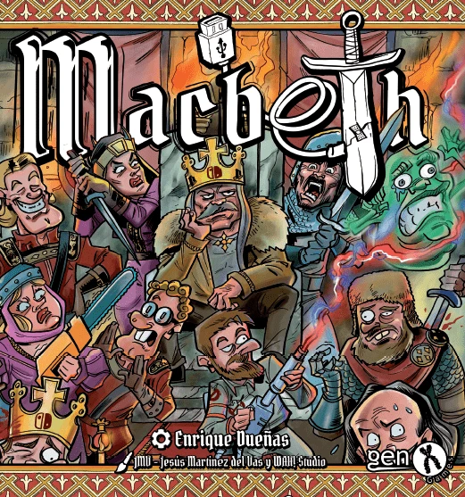 Cover image of Macbeth board game