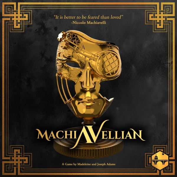 Cover image of Machiavellian: The City of Masks board game
