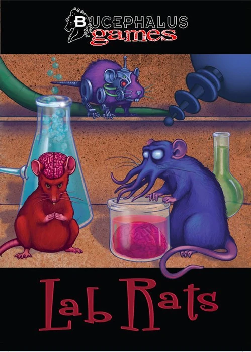 Cover image of Mad Scientist: Lab Rats board game