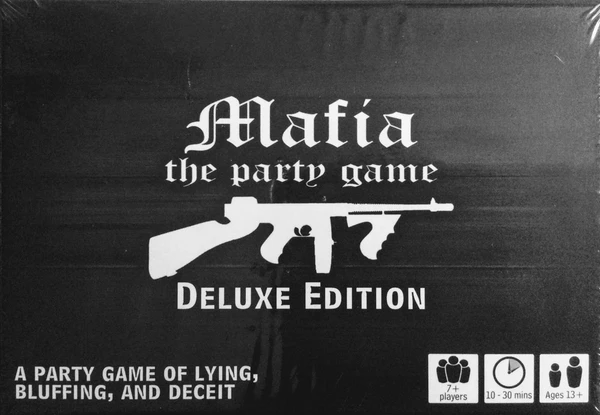 Cover image of Mafia the Party Game Deluxe Edition board game