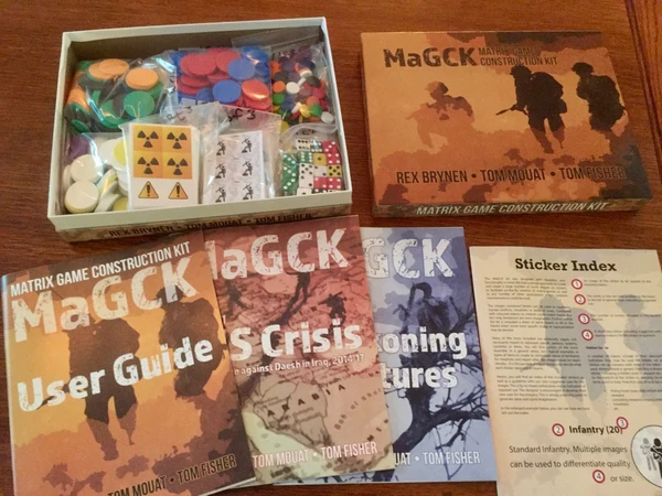 Cover image of MaGCK: The Matrix Game Construction Kit board game