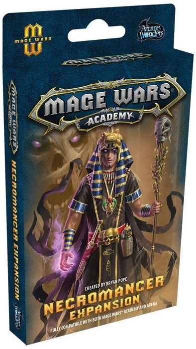 Cover image of Mage Wars Academy: Necromancer Expansion board game