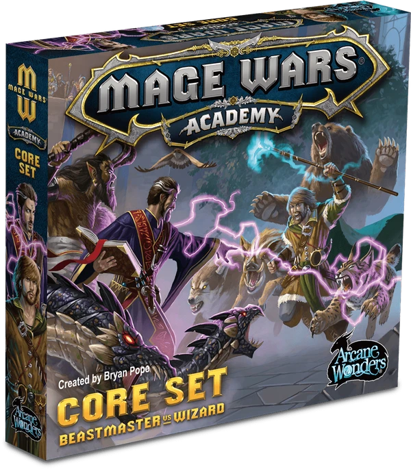 Cover image of Mage Wars Academy board game