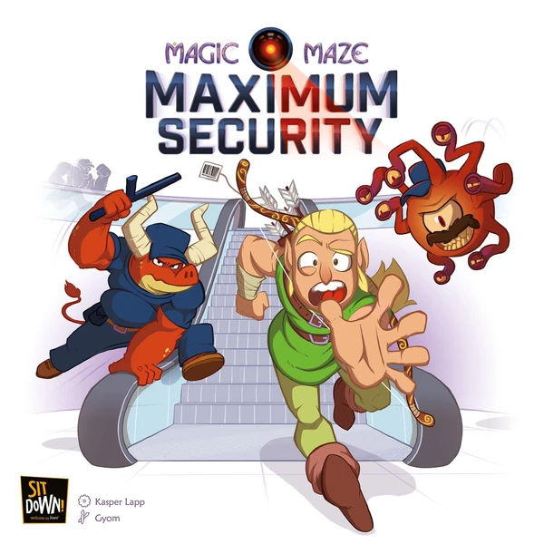 Cover image of Magic Maze: Maximum Security board game