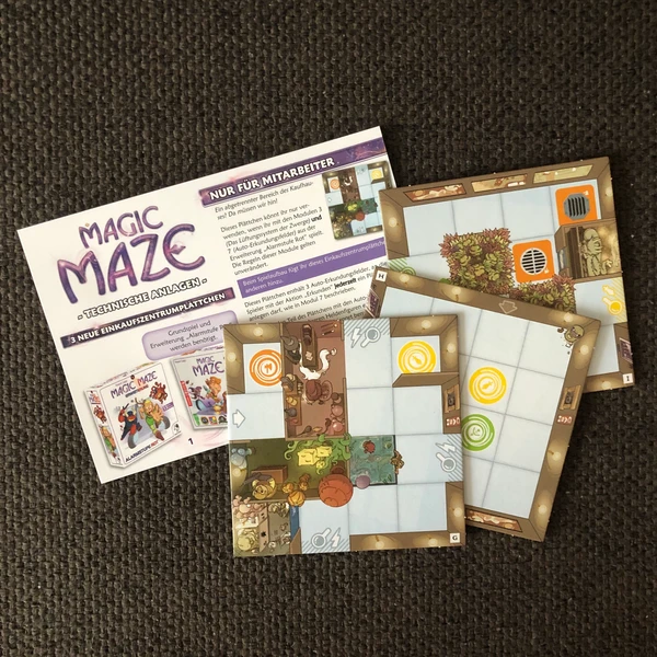 Cover image of Magic Maze: Technische Anlagen board game