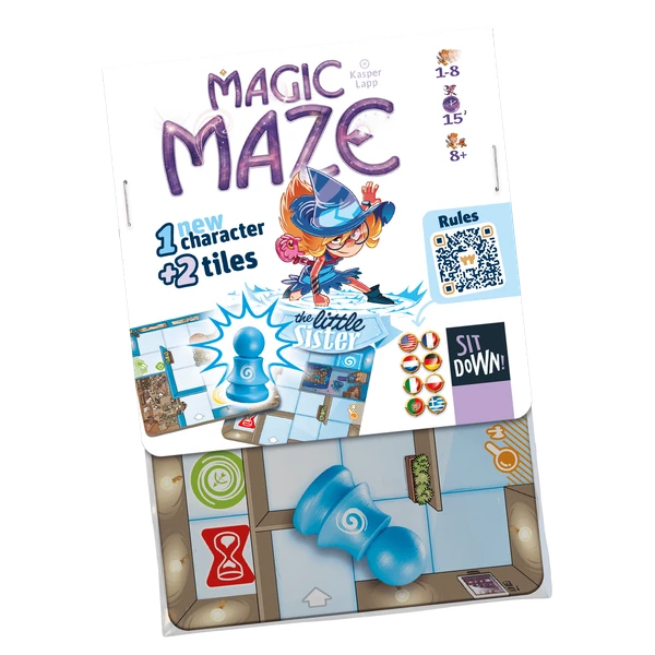Cover image of Magic Maze: The Little Sister board game