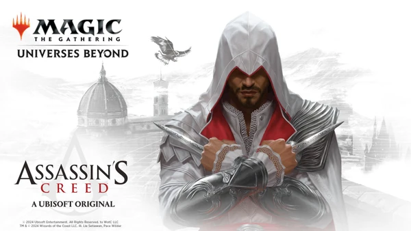 Cover image of Magic: The Gathering – Assassin's Creed board game