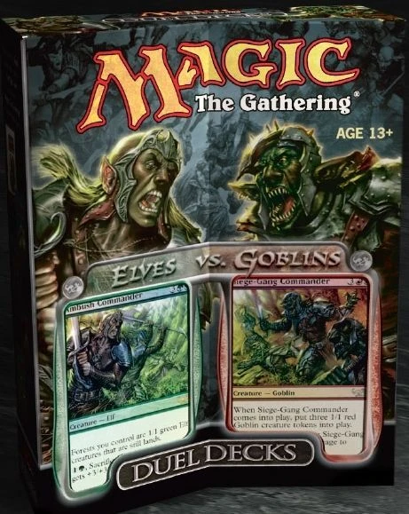 Cover image of Magic: The Gathering – Duel Decks: Elves vs. Goblins board game