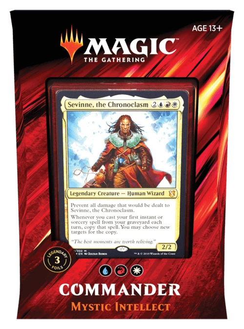 Cover image of Magic: The Gathering — Commander 2019: Mystic Intellect board game