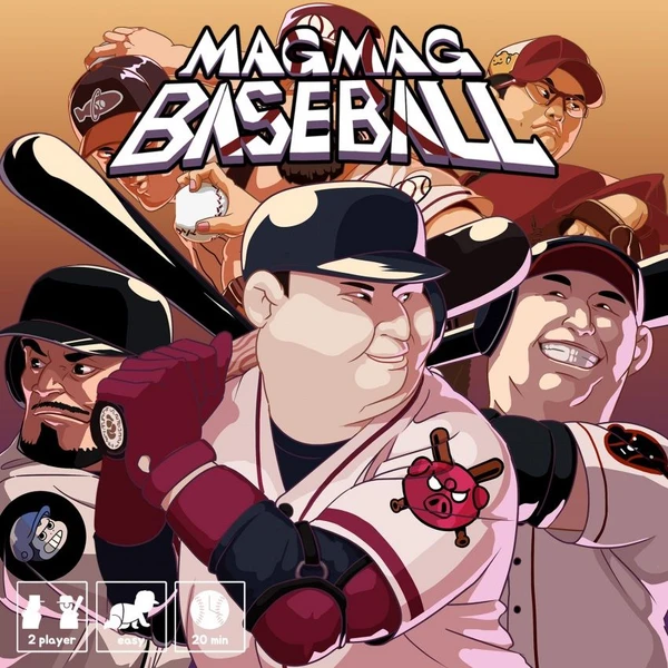 Cover image of MAGMAG Baseball board game